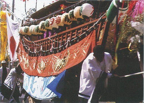 図2 大里八幡神社関船