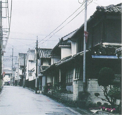 池田町のうだつの町なみ