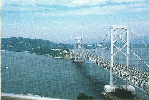 図1 鳴門側から見た鳴門海峡