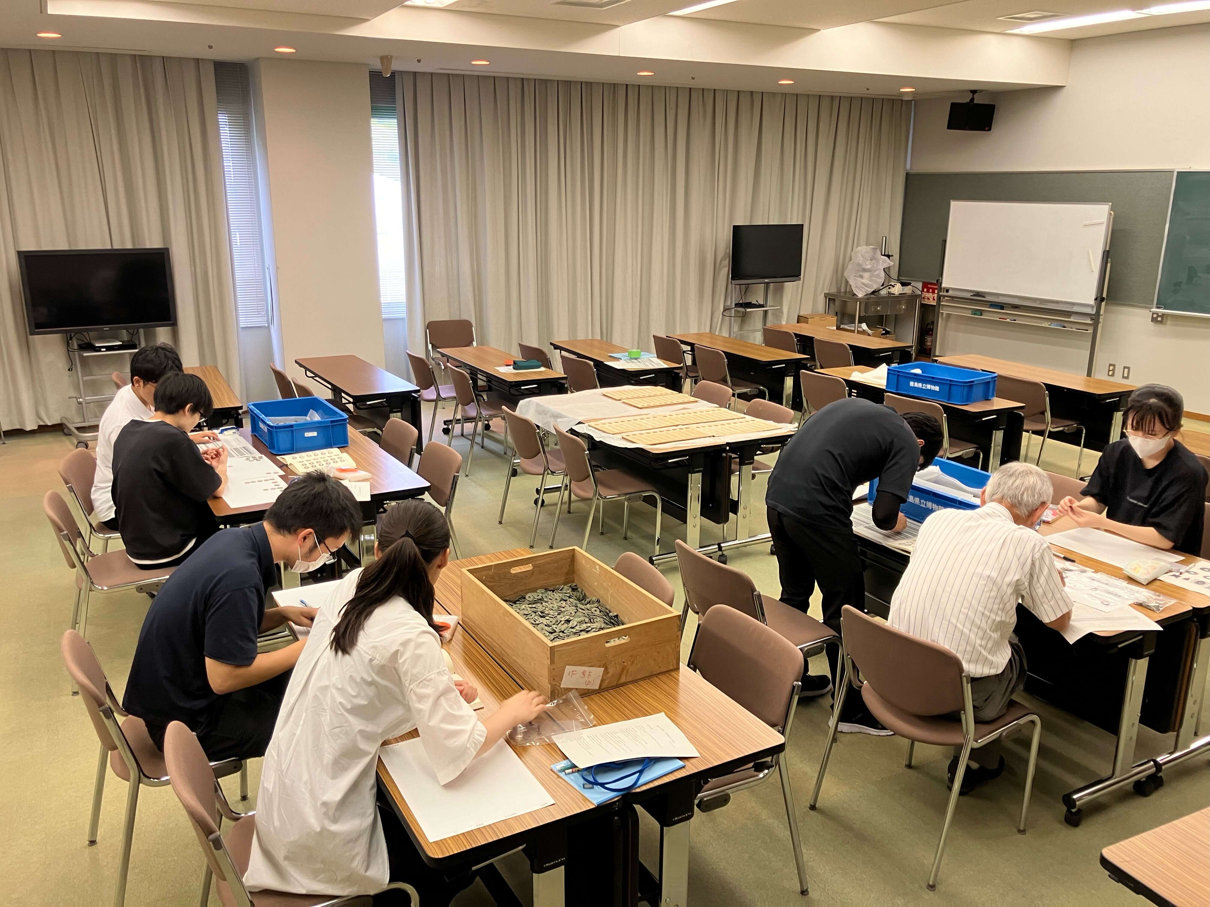博物館実習の様子