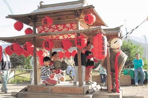 屋台（阿波町北岡地区）