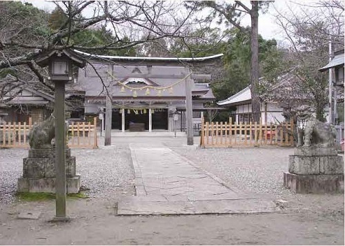 忌部神社（徳島市二軒屋町）