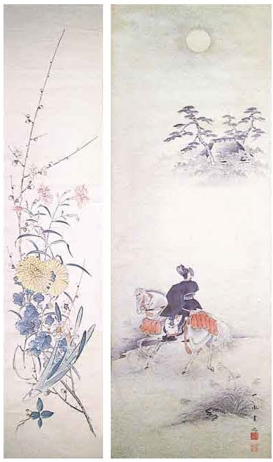 一胤の画稿（左右とも）