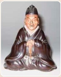 庸八焼松尾芭蕉像
