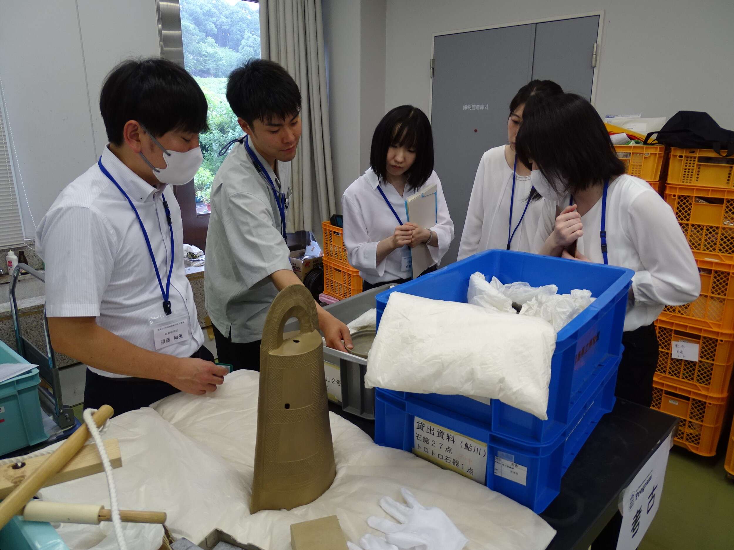 フレッシュ研修中の写真です。