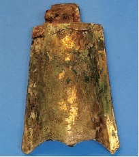 図3 ぬか塚の馬鐸（複製）現品東京国立博物館蔵