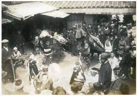 図1 「阿波名物板東の獅子舞」（当館蔵）