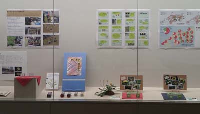 タンポポ調査・西日本2015結果展の様子